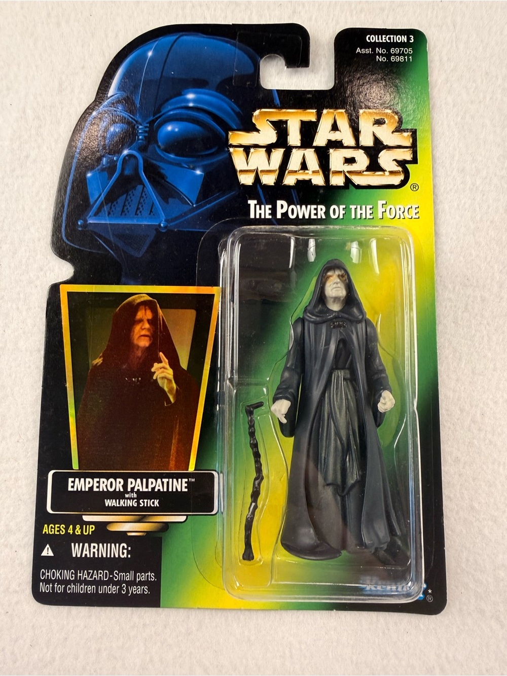 Star Wars Emperor Palpatine Action Figure - Black, Green, Yellow